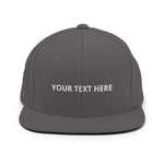 CUSTOM Snapback Hat