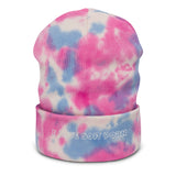 I Love Soft Porn Tie-dye beanie