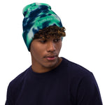 I Love Soft Porn Tie-dye beanie