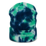 I Love Soft Porn Tie-dye beanie