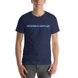 COCAINE & WAFFLES Short-Sleeve Unisex T-Shirt